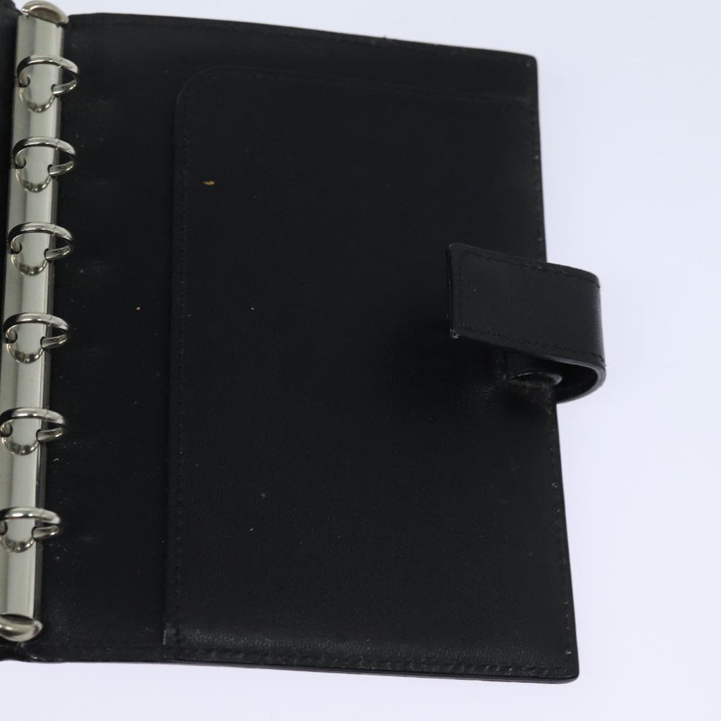 GUCCI Day Planner Cover Leather Black 031 0416 0927 bs15650