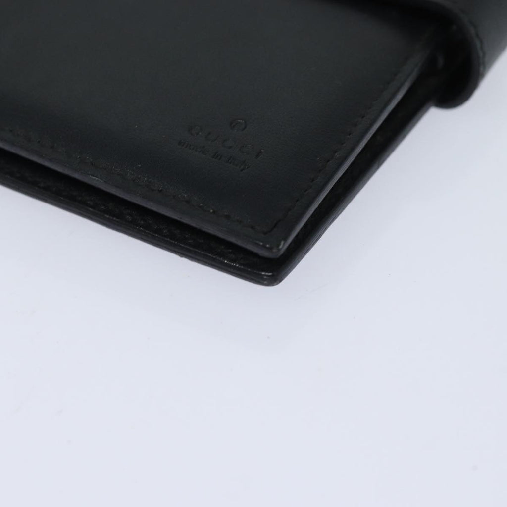 GUCCI Day Planner Cover Leather Black 031 0416 0927 bs15650