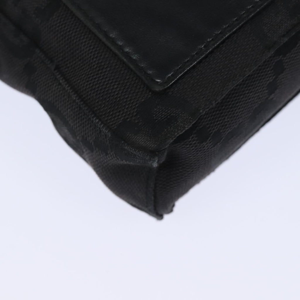 GUCCI GG Canvas Shoulder Bag Black bs15660
