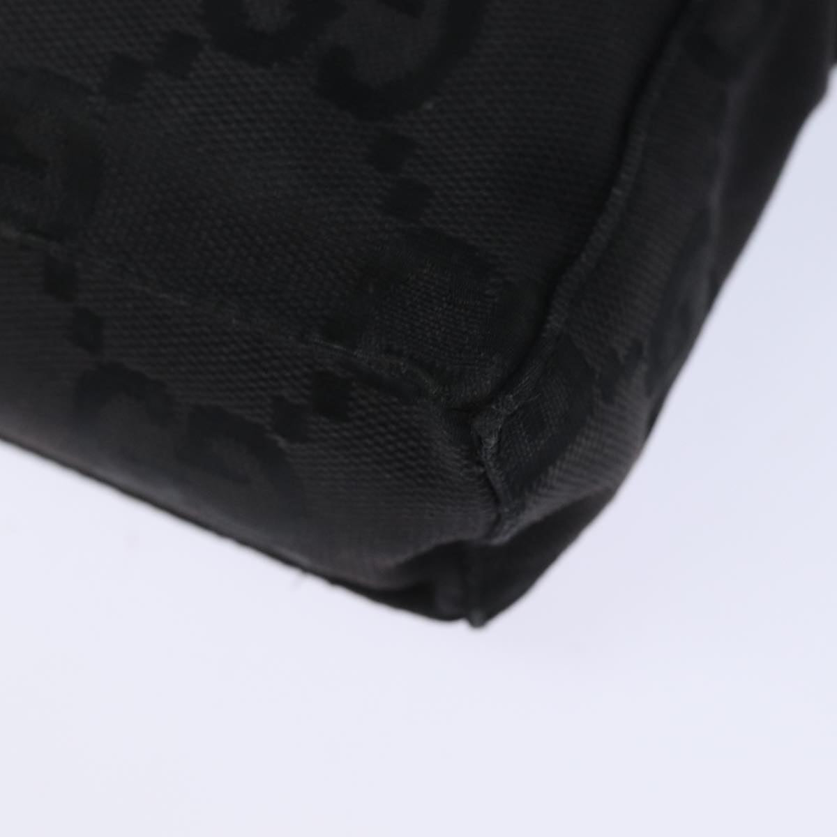 GUCCI GG Canvas Shoulder Bag Black bs15660
