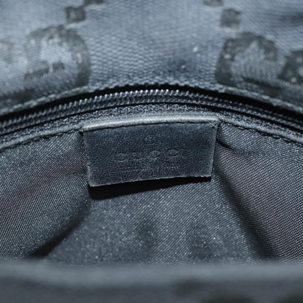 GUCCI GG Canvas Shoulder Bag Black bs15660