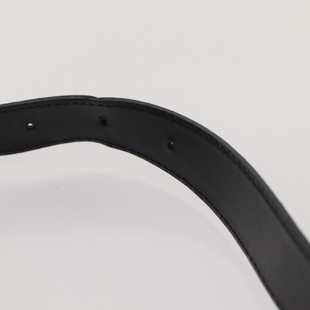GUCCI Body Bag Enamel Black 003 2113 0027 bs15880