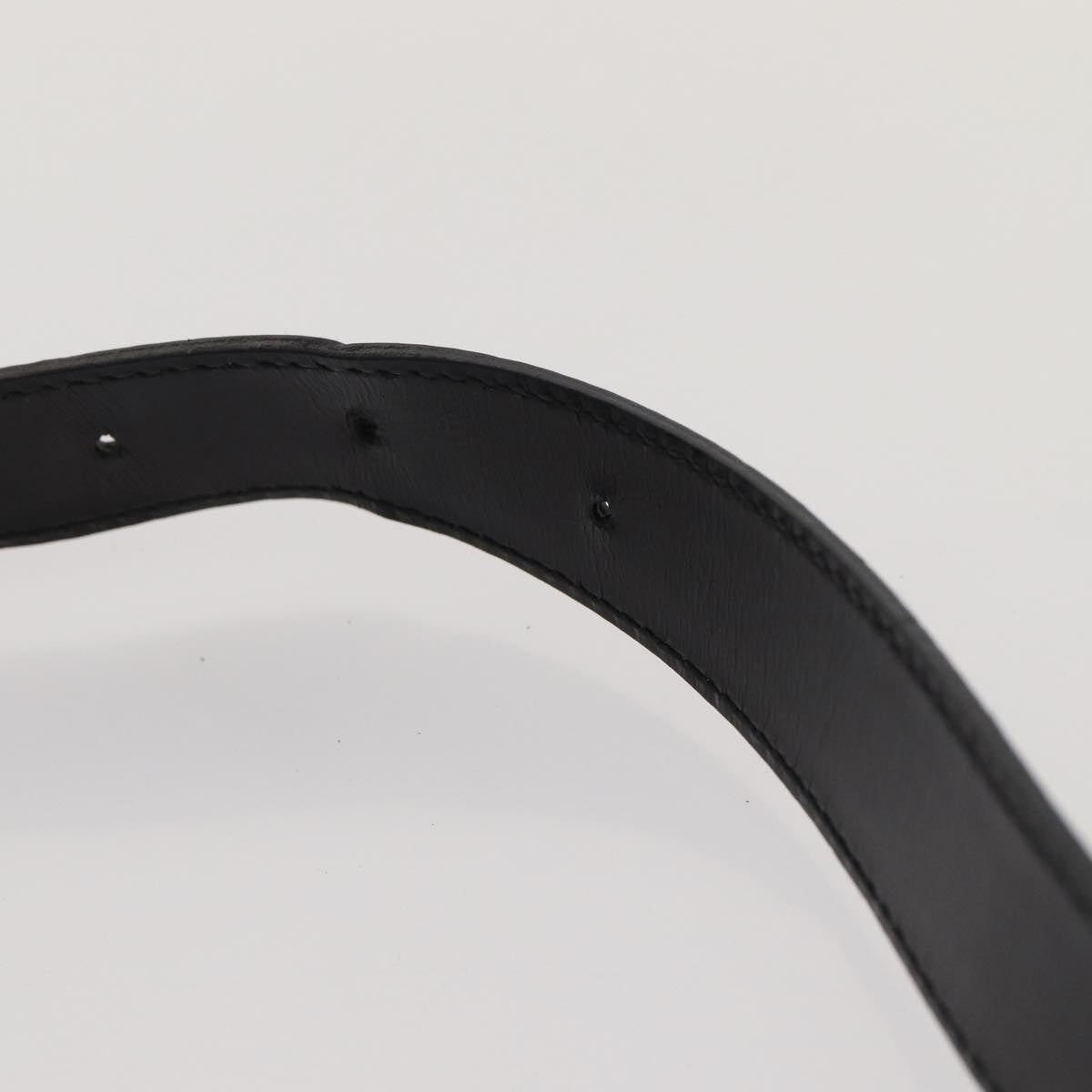 GUCCI Body Bag Enamel Black 003 2113 0027 bs15880