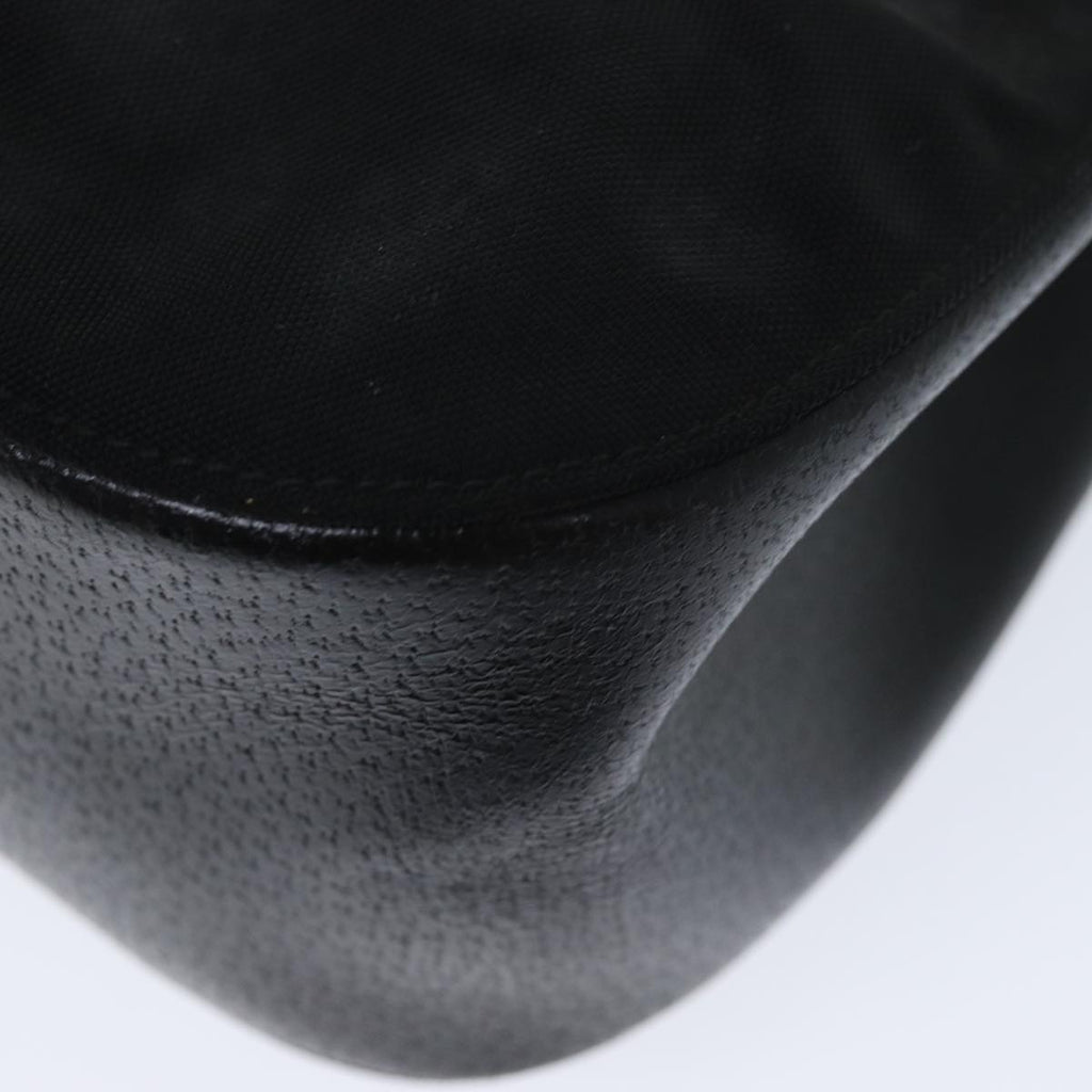 GUCCI Bamboo Hand Bag Nylon Black 001 3739 bs15883