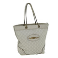 GUCCI GG Canvas Guccissima Tote Bag White 145984 bs15884