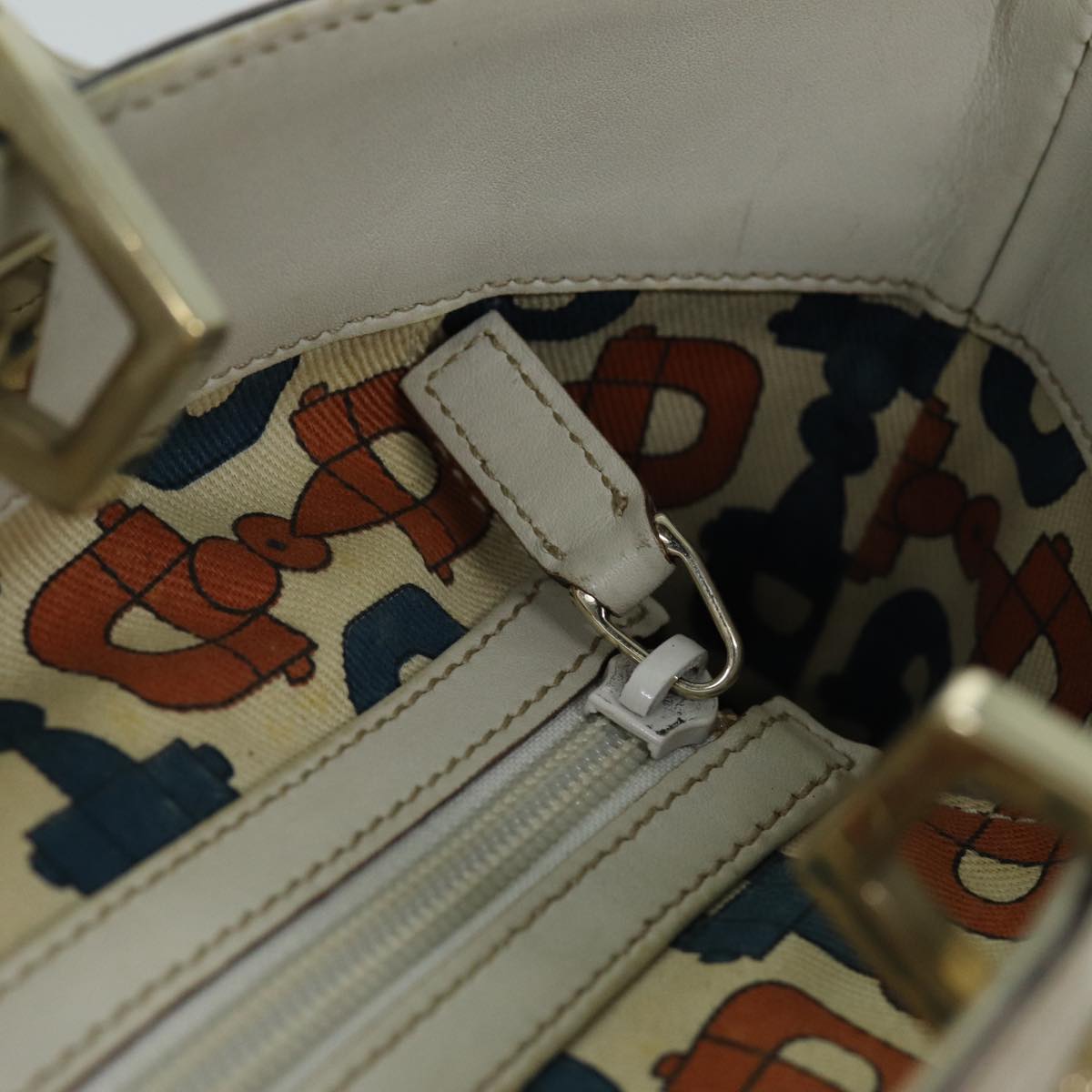 GUCCI GG Canvas Guccissima Tote Bag White 145984 bs15884
