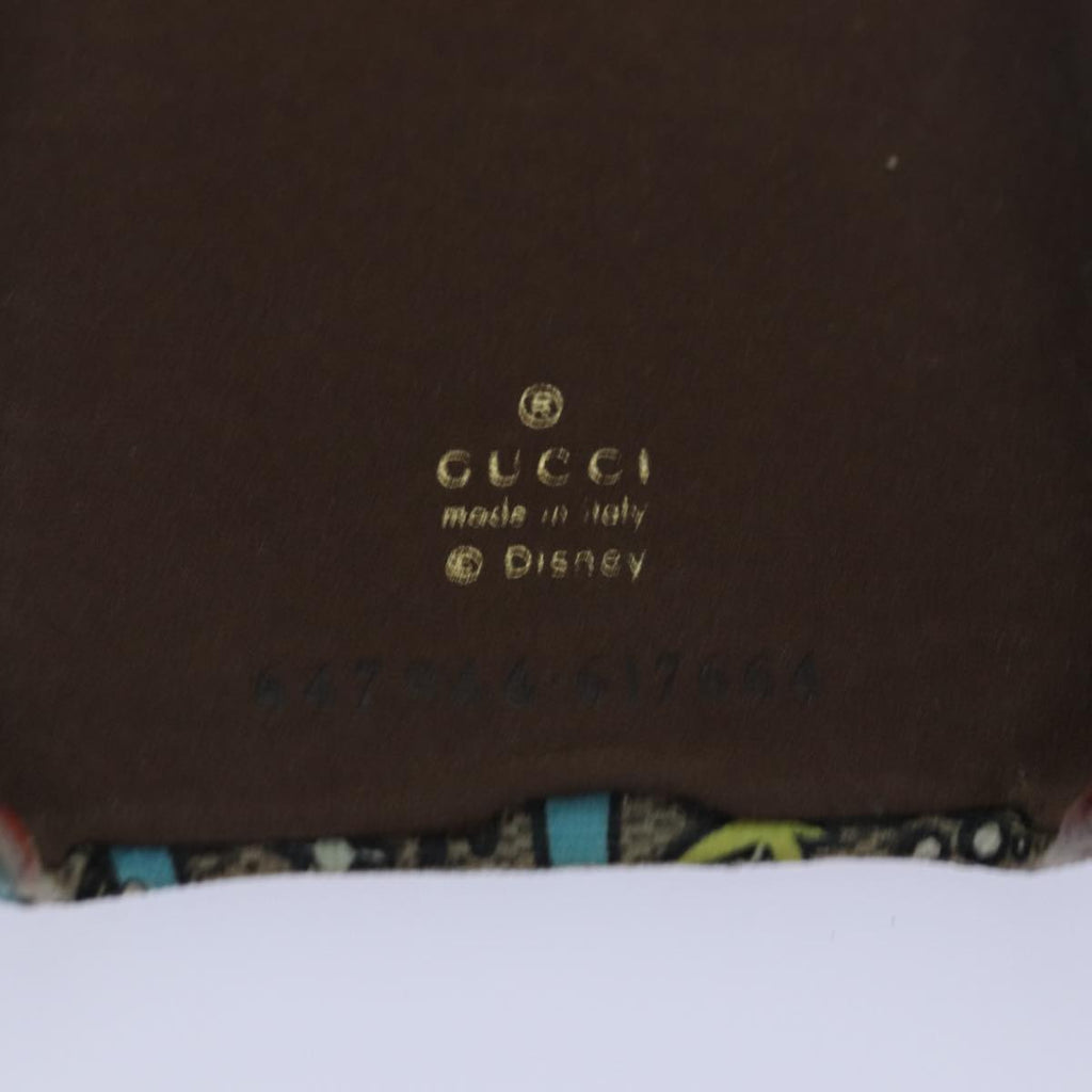 GUCCI GG Canvas Web Sherry Line Key Case PVC Leather 5Set Beige Red bs15953
