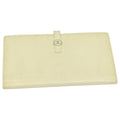 CHANEL COCO Mark Wallet Leather Vanilla CC bs15966
