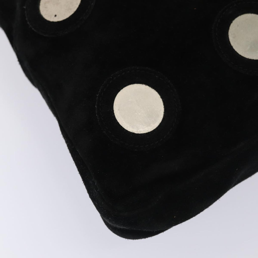 GUCCI Shoulder Bag Suede Black 002 781 0422 bs16033