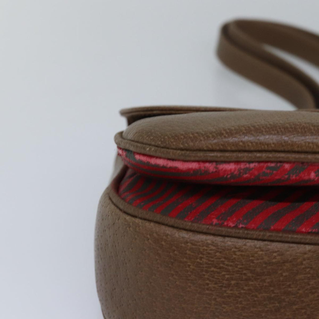 GUCCI Shoulder Bag Leather Brown 72 02 104 bs16069