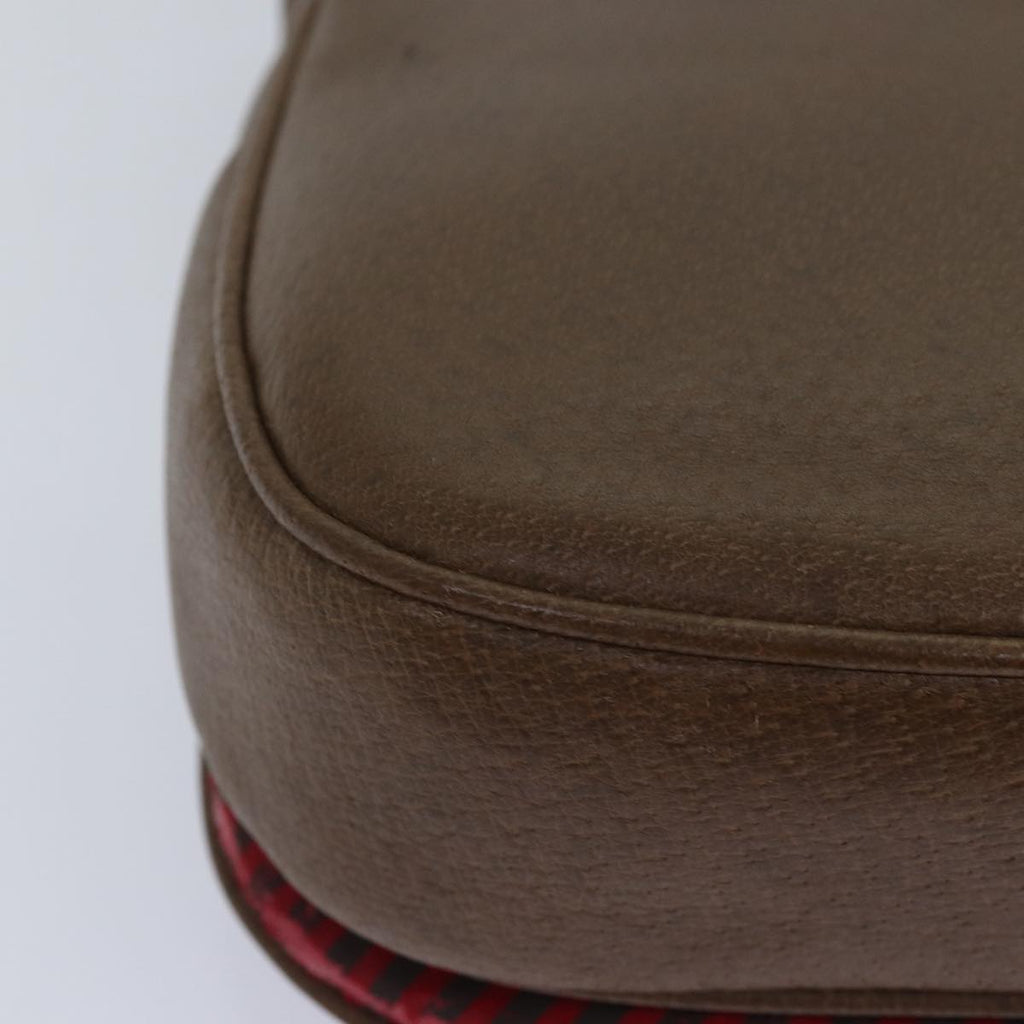 GUCCI Shoulder Bag Leather Brown 72 02 104 bs16069