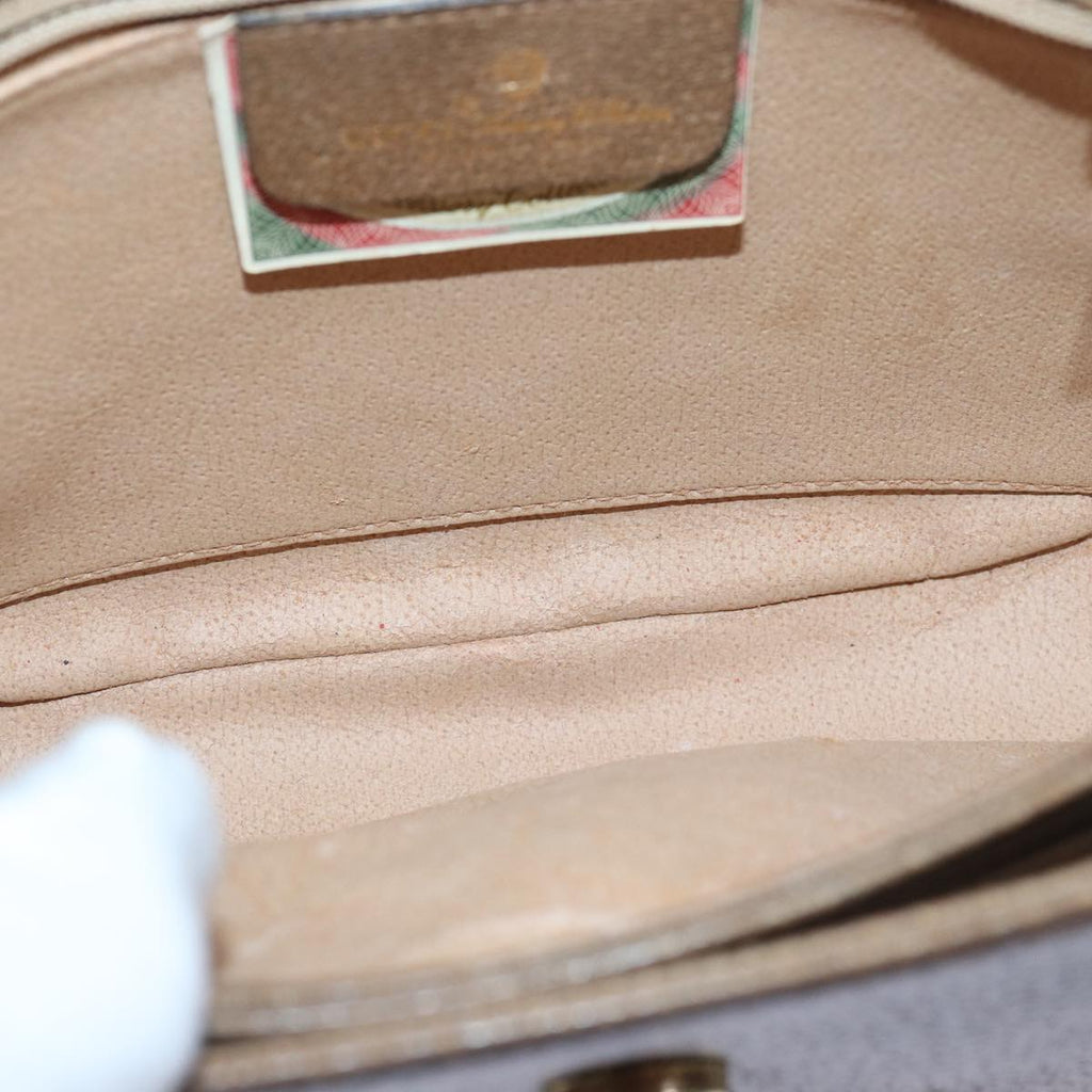GUCCI Shoulder Bag Leather Brown 72 02 104 bs16069