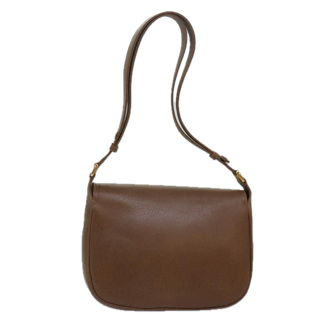GUCCI Shoulder Bag Leather Brown 72 02 104 bs16069