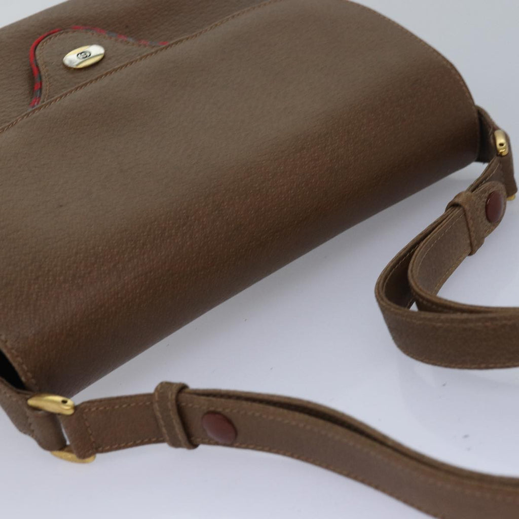 GUCCI Shoulder Bag Leather Brown 72 02 104 bs16069