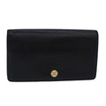 CHANEL Wallet Leather Black CC bs16073