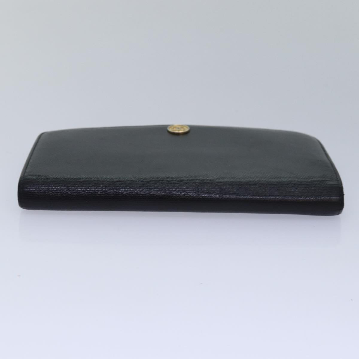 CHANEL Wallet Leather Black CC bs16073