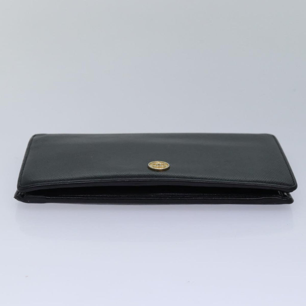 CHANEL Wallet Leather Black CC bs16073