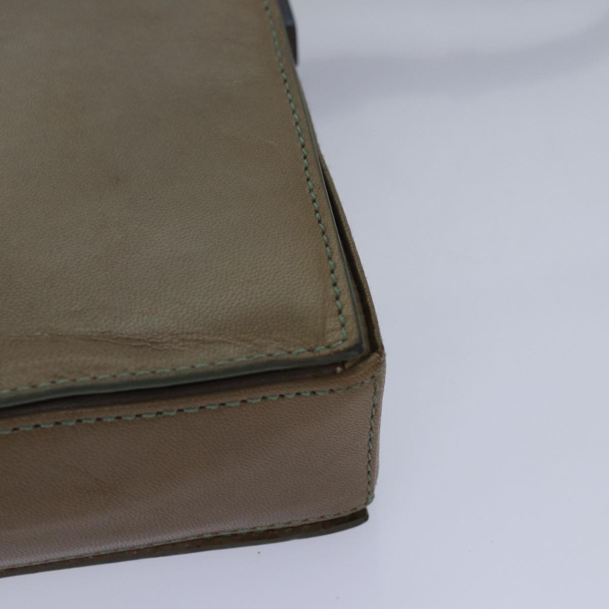GUCCI Hand Bag Leather Brown bs16079