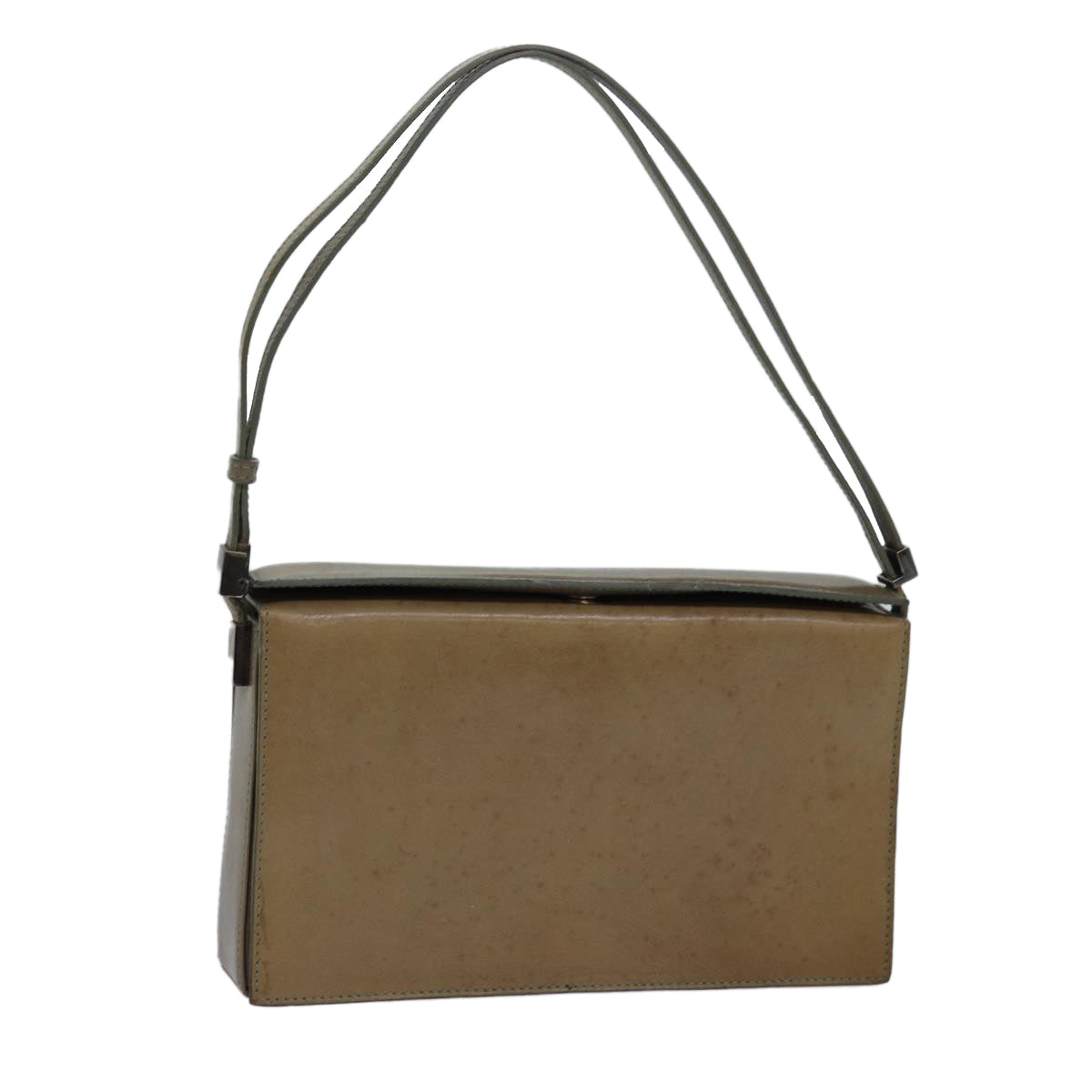 GUCCI Hand Bag Leather Brown bs16079