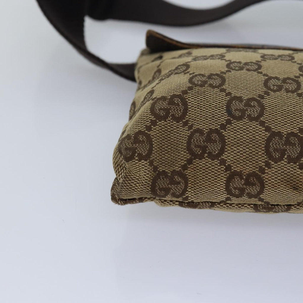 GUCCI GG Canvas Waist bag Beige 28566 bs16083