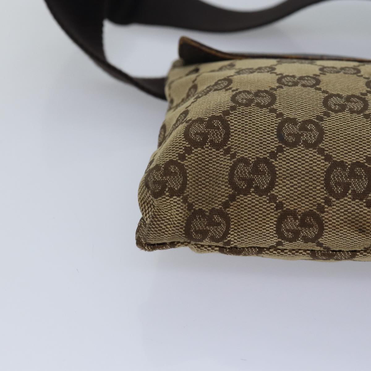 GUCCI GG Canvas Waist bag Beige 28566 bs16083