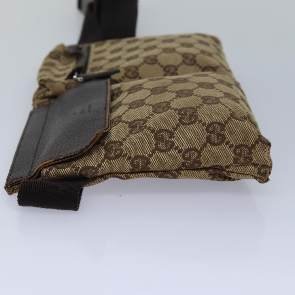 GUCCI GG Canvas Waist bag Beige 28566 bs16083
