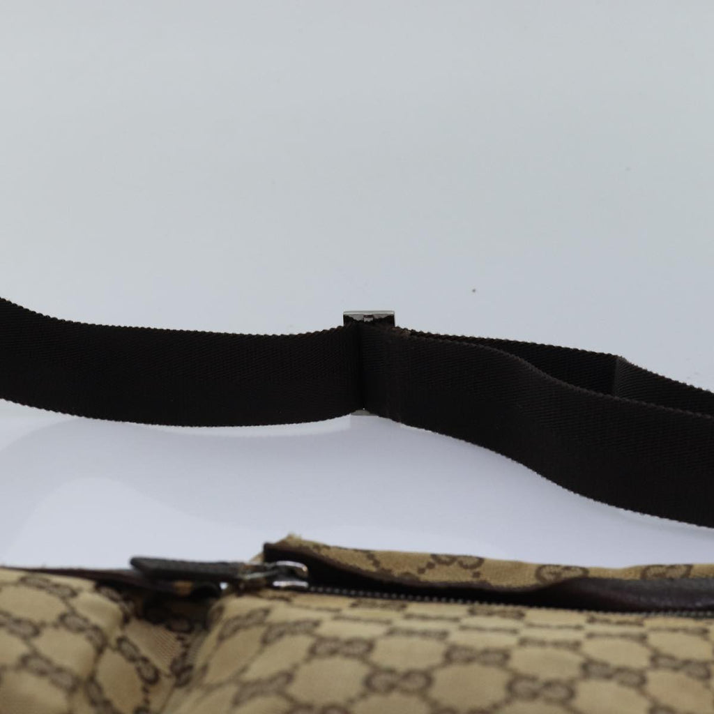 GUCCI GG Canvas Waist bag Beige 28566 bs16083
