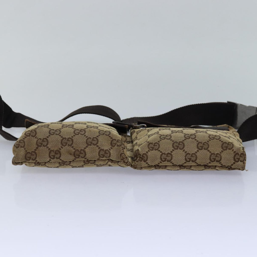 GUCCI GG Canvas Waist bag Beige 28566 bs16083