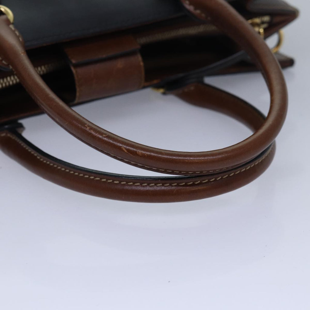 GUCCI Hand Bag Leather 2way Black 409531 bs16089
