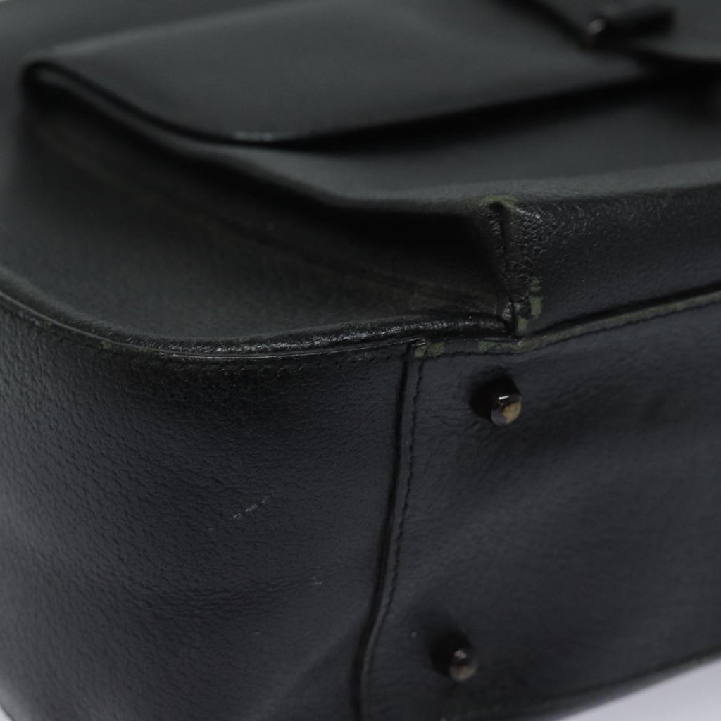 GUCCI Hand Bag Leather Black 002.3754.0459 bs16104