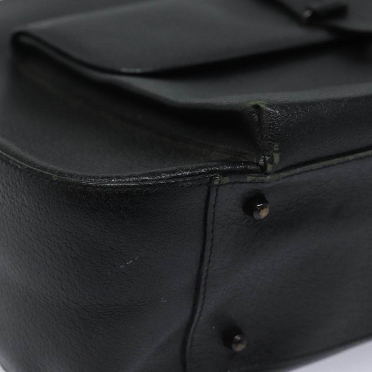 GUCCI Hand Bag Leather Black 002.3754.0459 bs16104