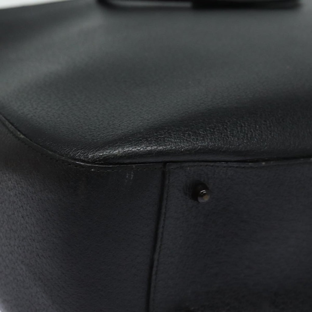 GUCCI Hand Bag Leather Black 002.3754.0459 bs16104