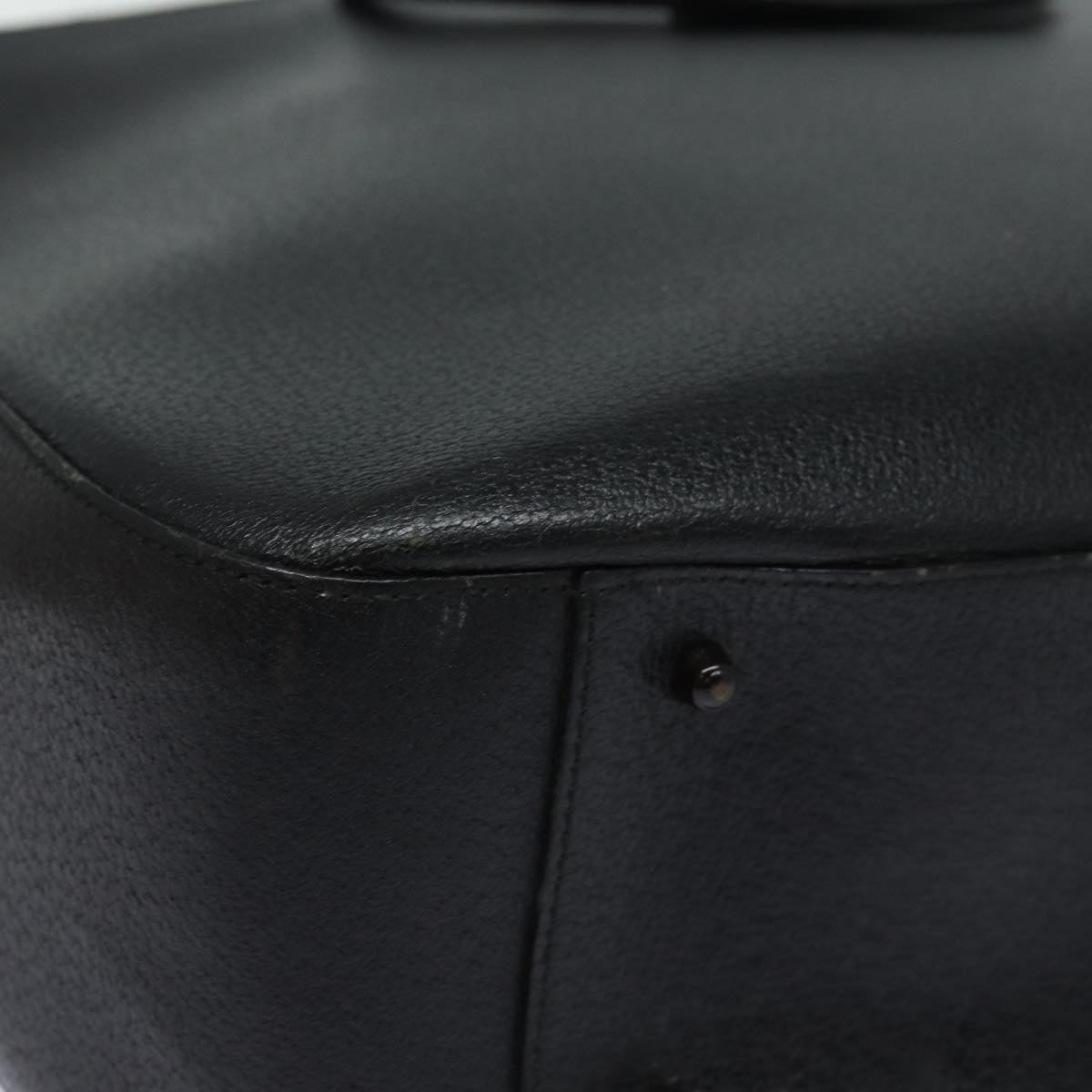 GUCCI Hand Bag Leather Black 002.3754.0459 bs16104