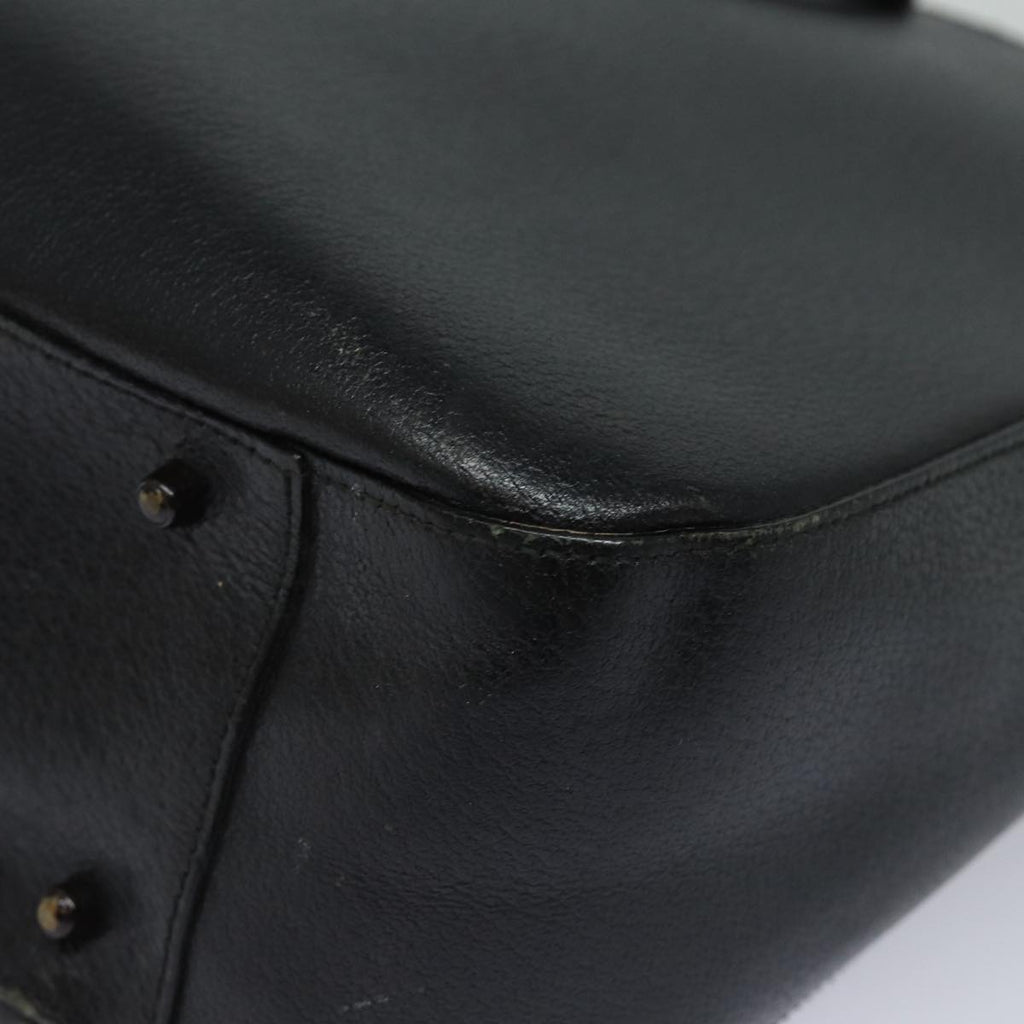GUCCI Hand Bag Leather Black 002.3754.0459 bs16104