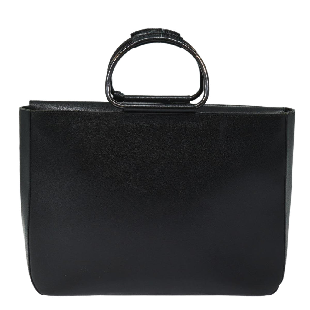 GUCCI Hand Bag Leather Black 002.3754.0459 bs16104