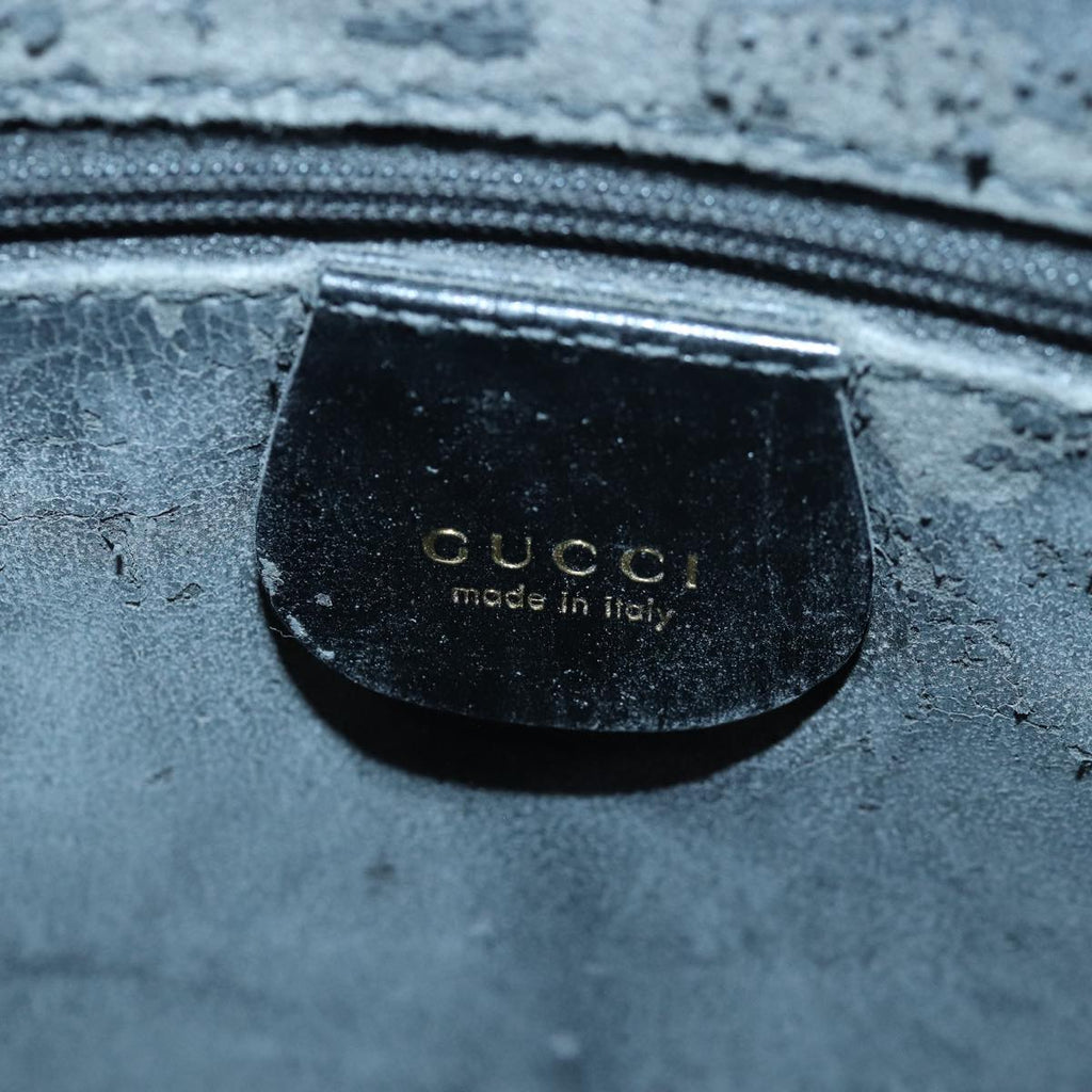 GUCCI Tote Bag Leather Black bs16188