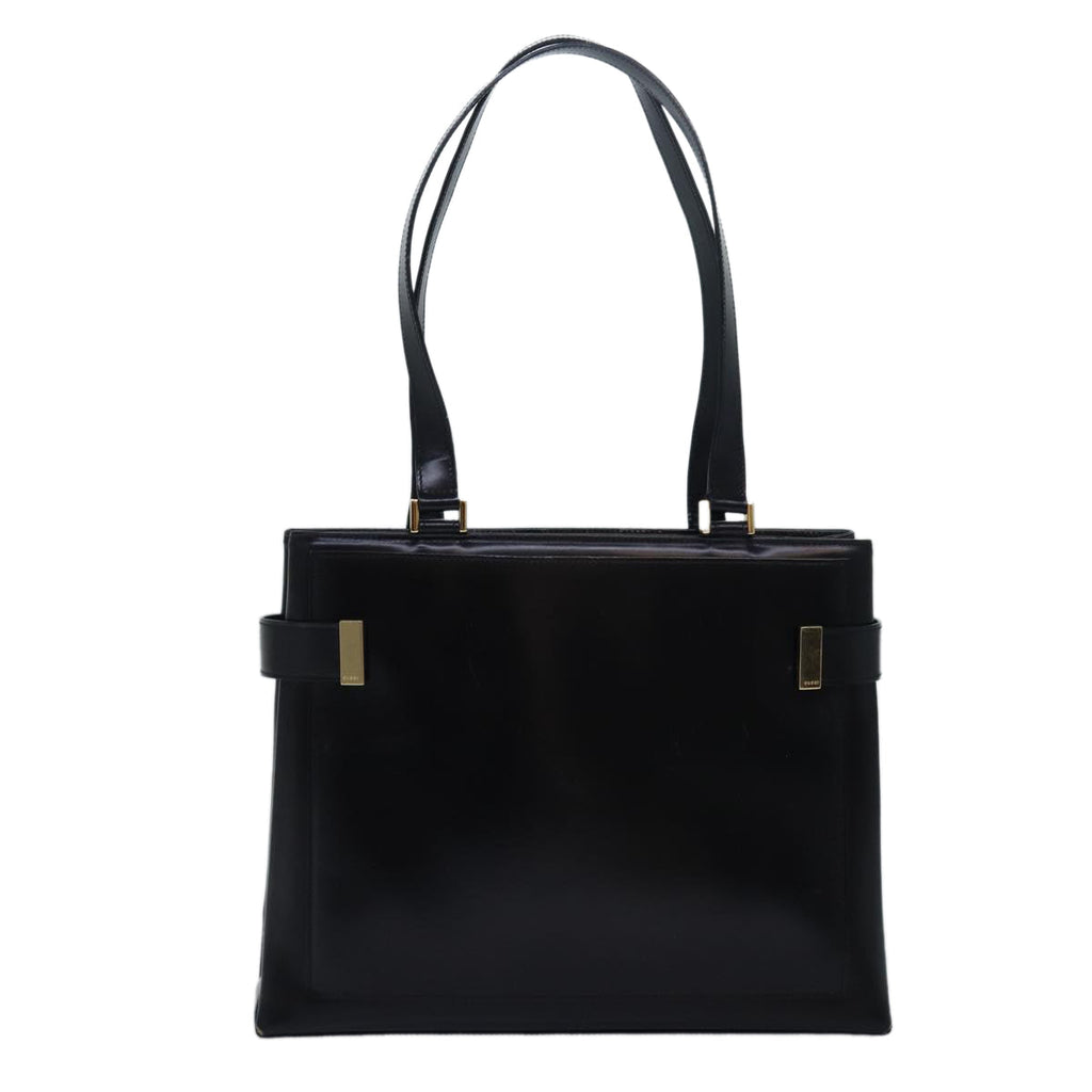 GUCCI Tote Bag Leather Black bs16188