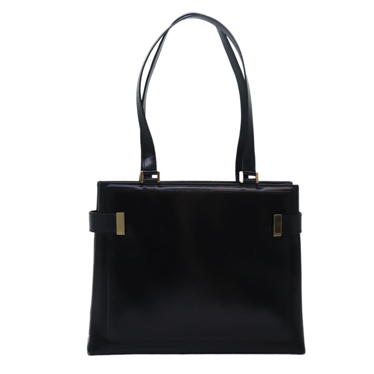 GUCCI Tote Bag Leather Black bs16188