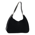 GUCCI Shoulder Bag Suede Black 001 3767 bs16234