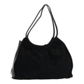 GUCCI Shoulder Bag Suede Leather Black 001 4332 bs16236