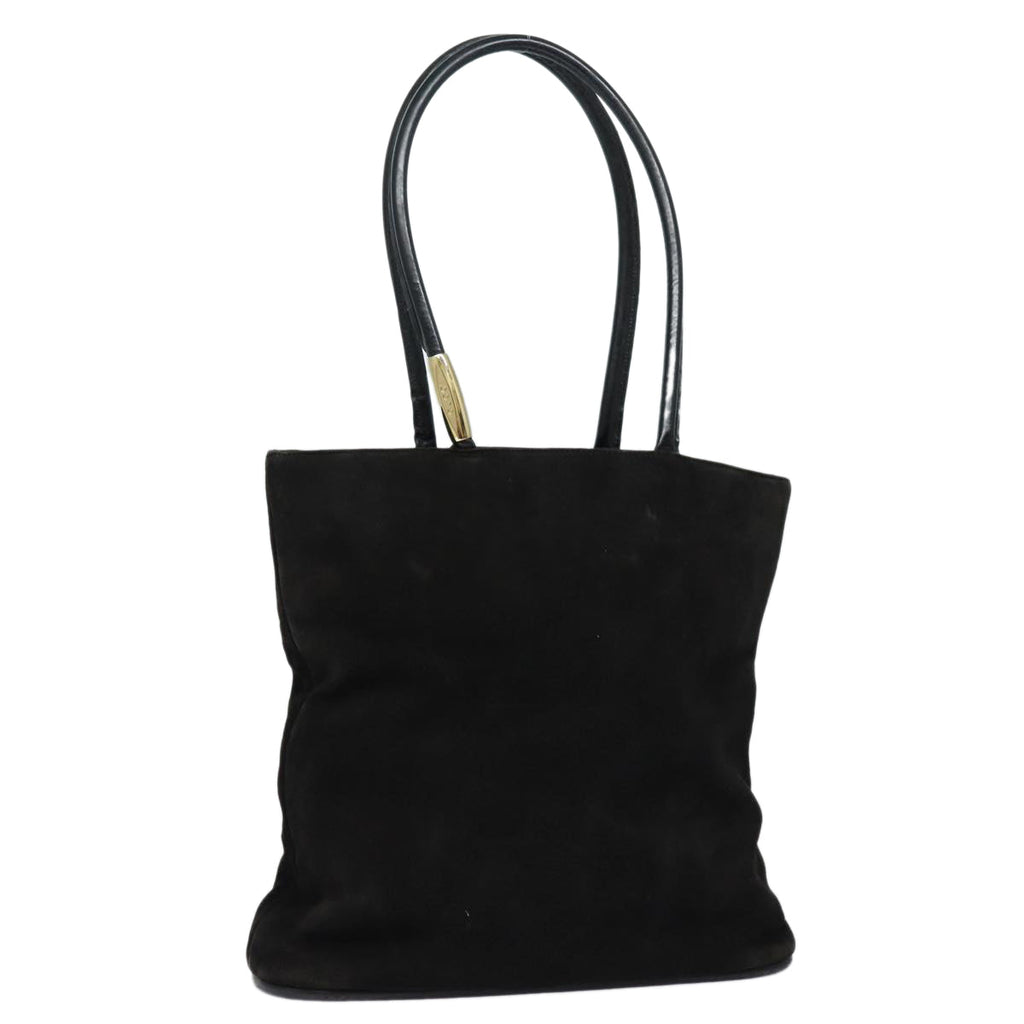 GUCCI Tote Bag Suede Black bs16237