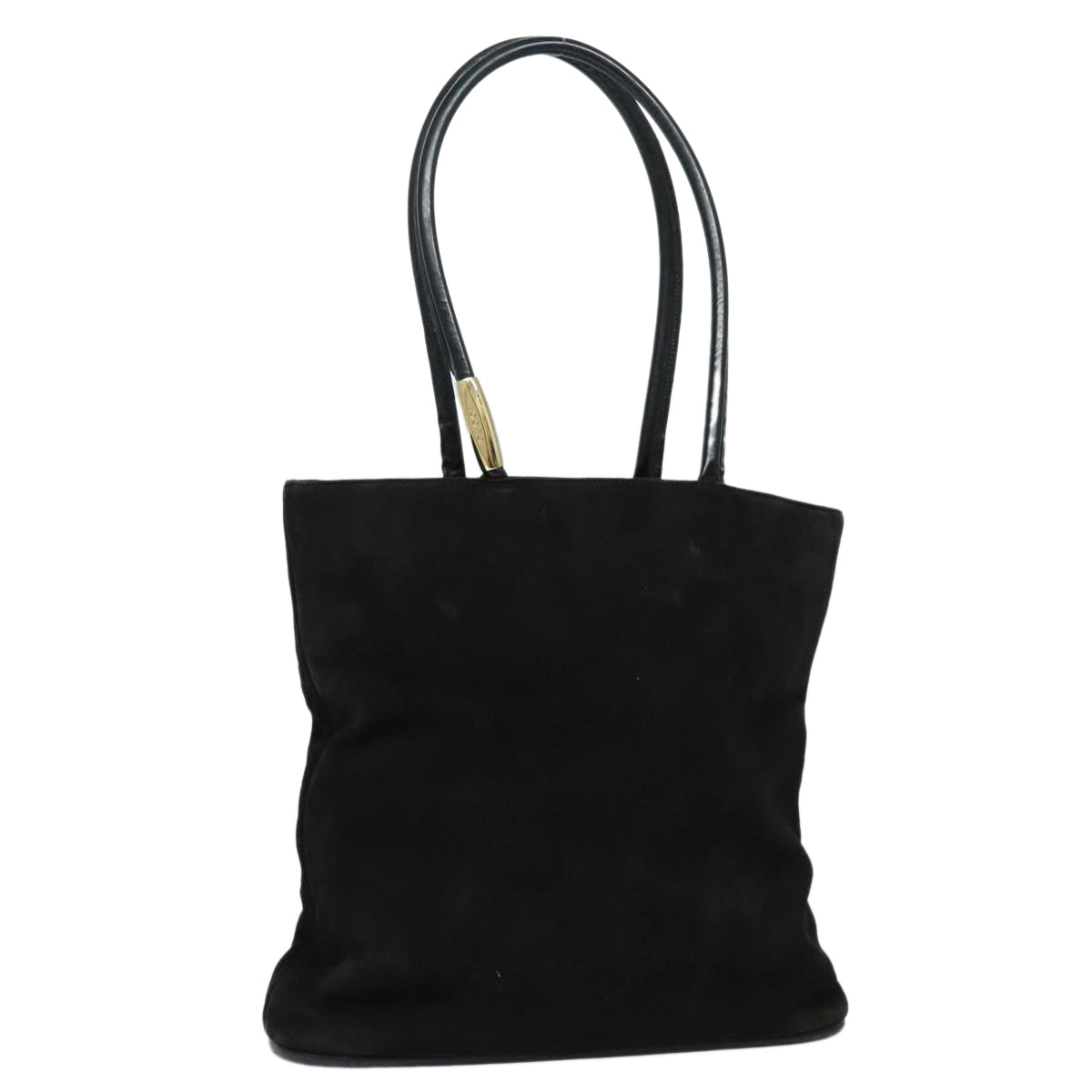 GUCCI Tote Bag Suede Black bs16237