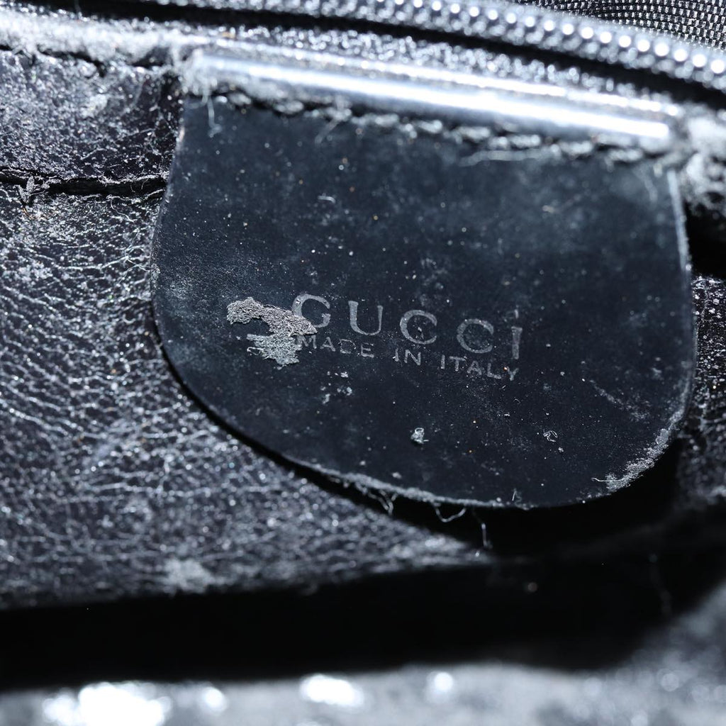 GUCCI Tote Bag Suede Black bs16237
