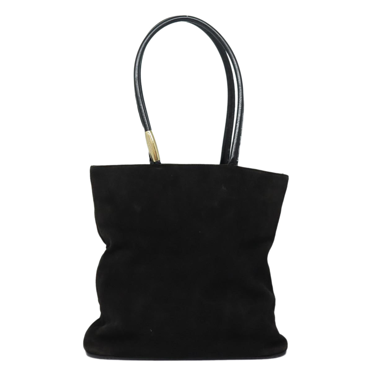 GUCCI Tote Bag Suede Black bs16237