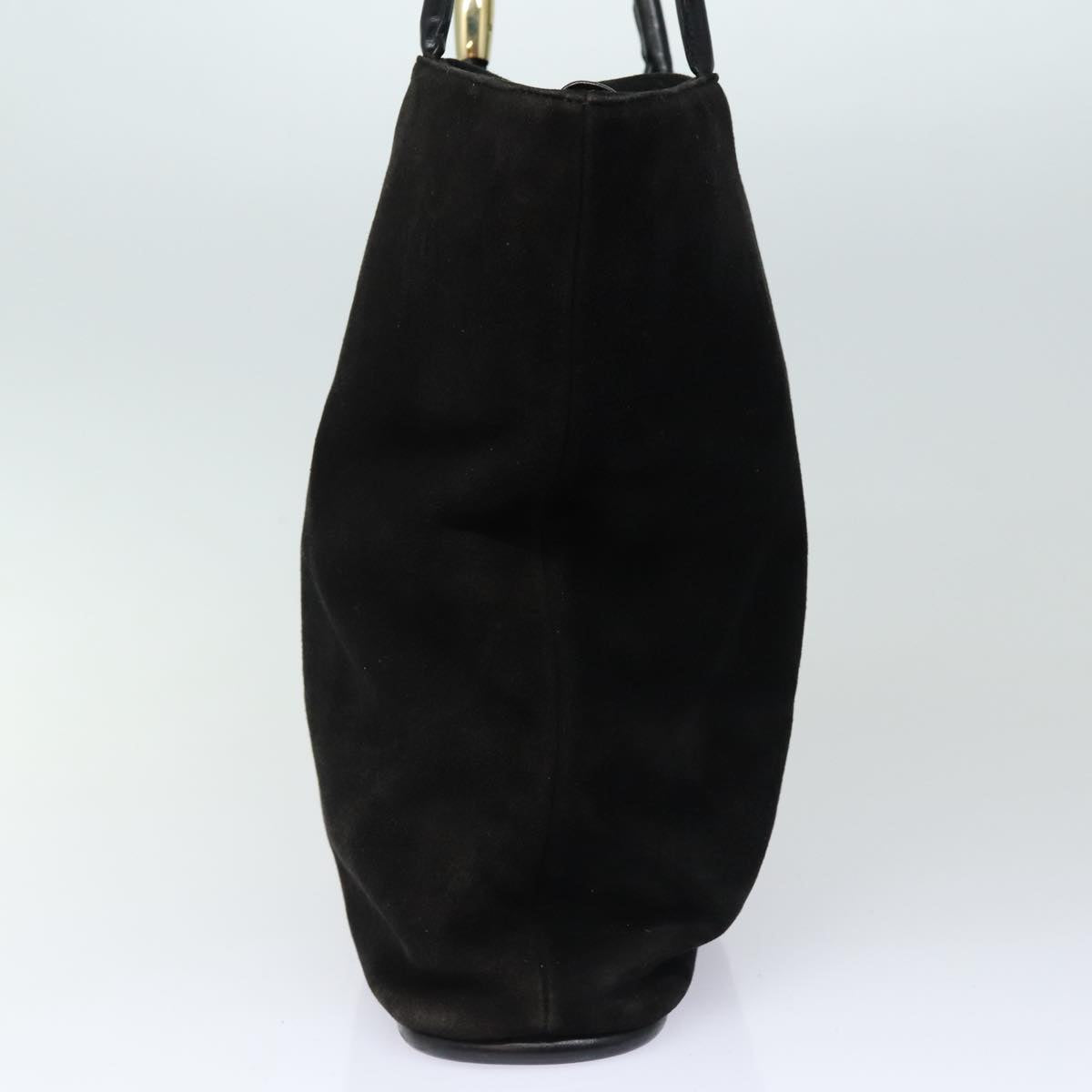 GUCCI Tote Bag Suede Black bs16237