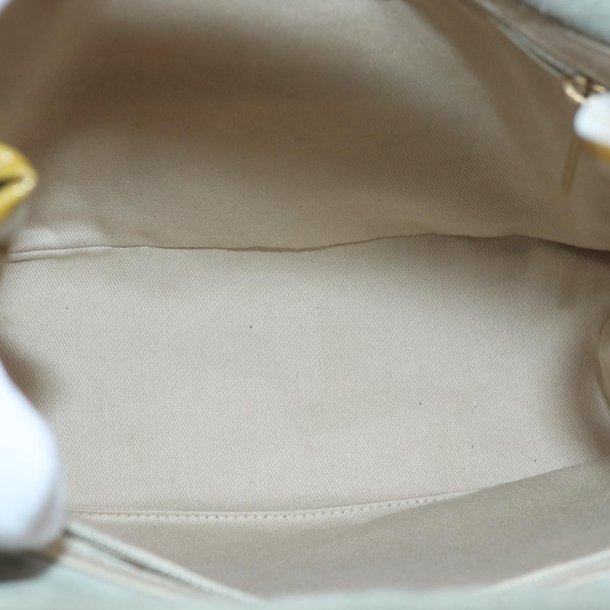 CHANEL Camelia Tote Bag Suede Yellow CC bs16253