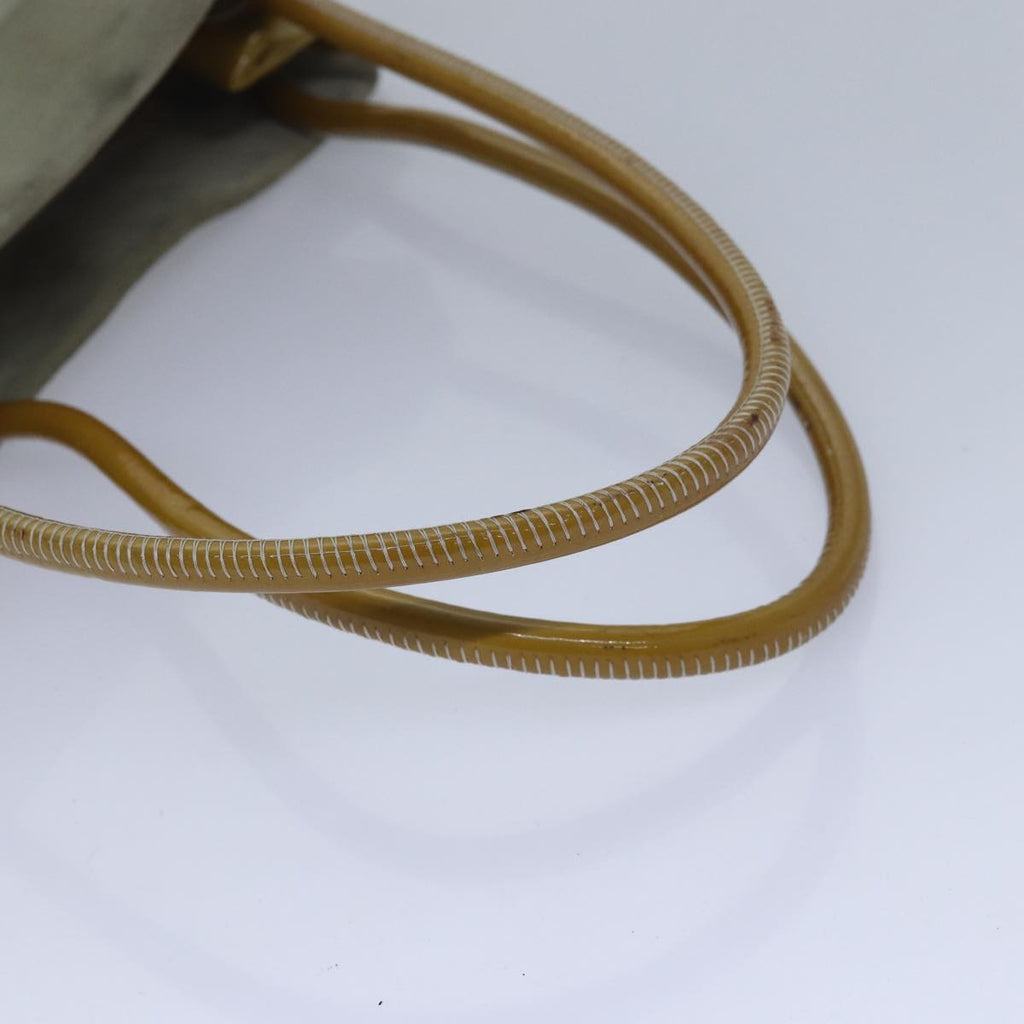 CHANEL Camelia Tote Bag Suede Yellow CC bs16253