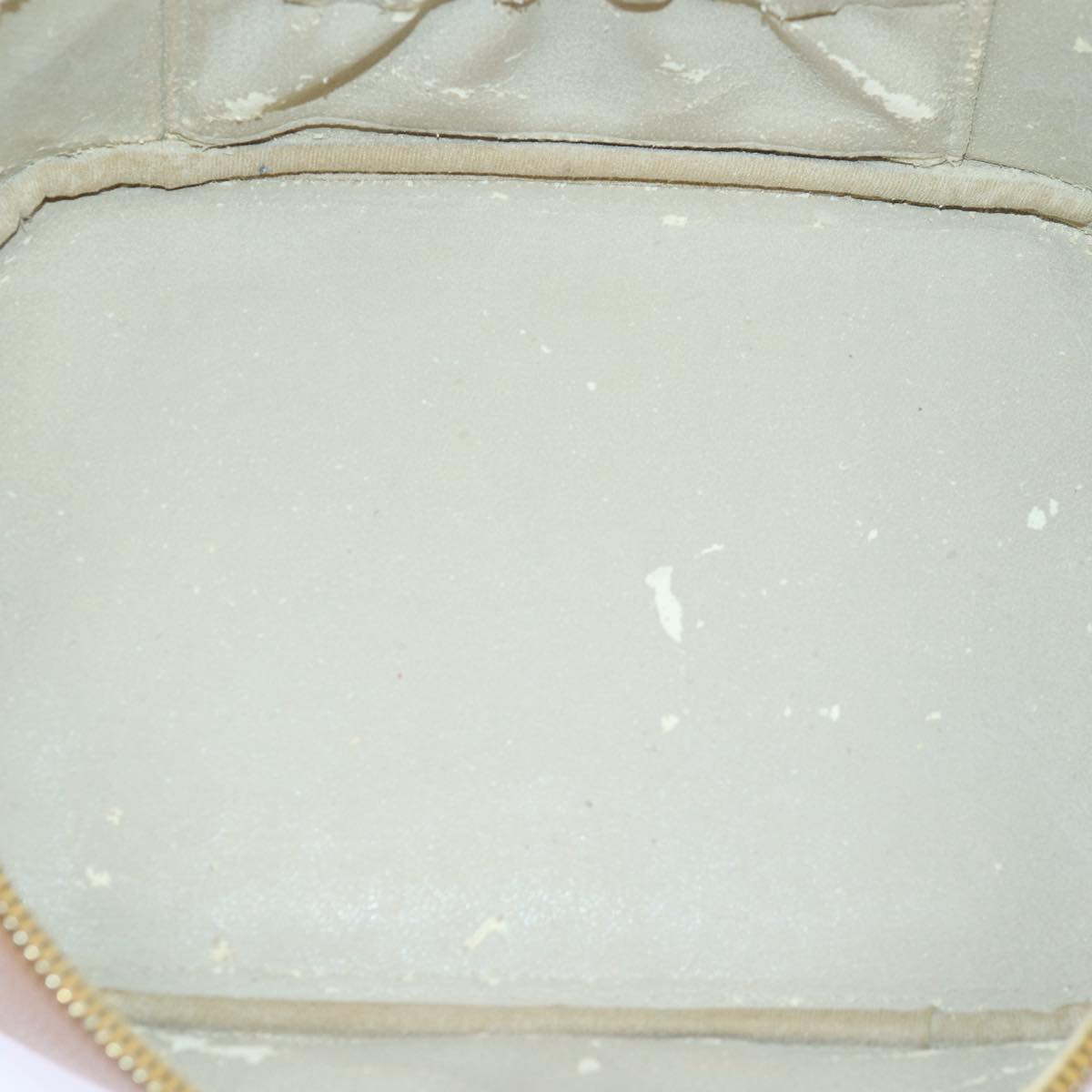 CHANEL Vanity COCO Mark Hand Bag Caviar Skin Orange CC bs16279