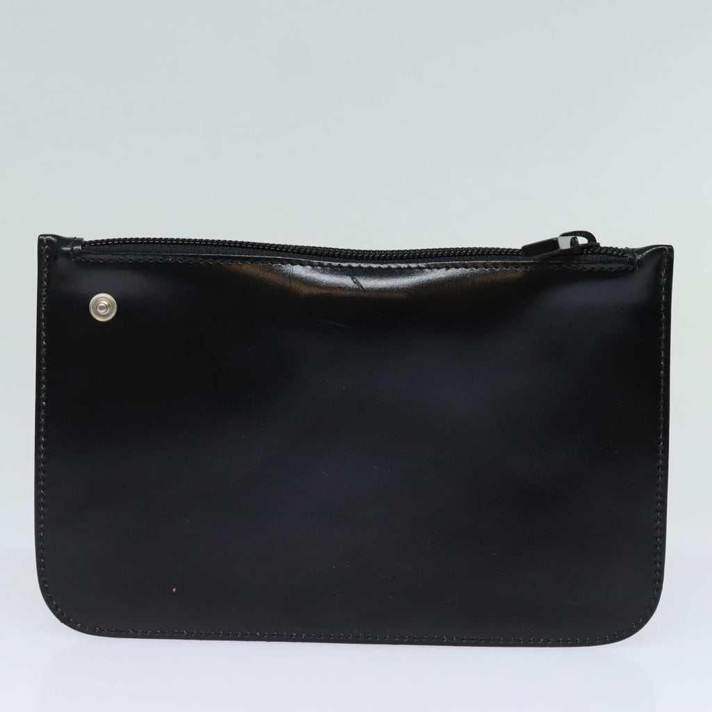 GUCCI Bamboo Hand Bag Vinyl Black 001 1880 1553 bs16298