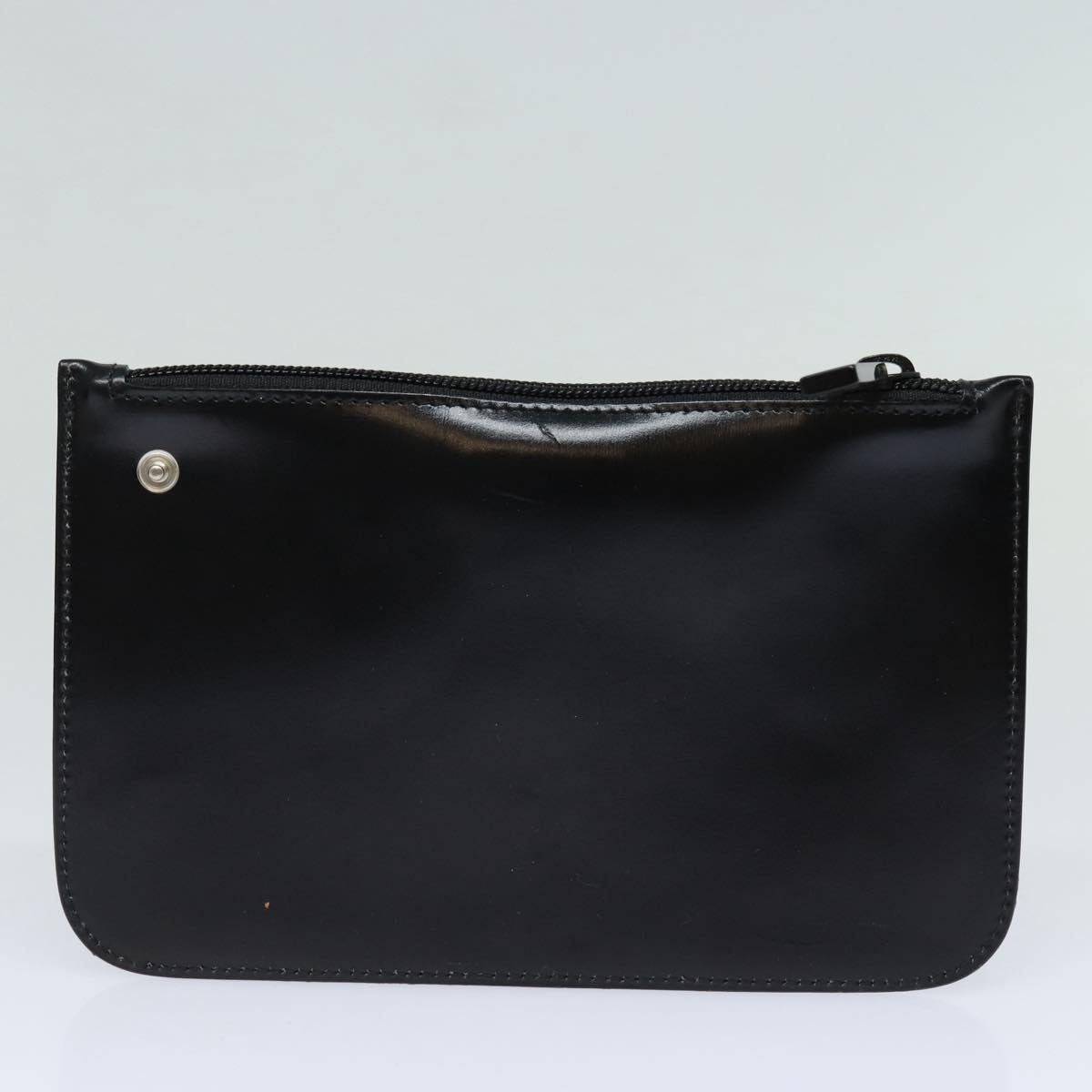 GUCCI Bamboo Hand Bag Vinyl Black 001 1880 1553 bs16298